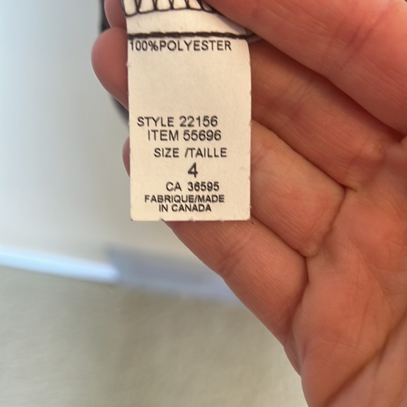 Vintage Brown Animal Print Dress with Vneck and shoulder Bows - Picture 6 of 6